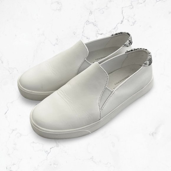 Cole Haan Women’s GrandPro Spectator Ivory Leather Slip-On Sneaker Size 5B Used - Picture 1 of 12